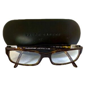 Rare Collectible Ralph Lauren Polo 2045 5003 54 16 140 Eyeglasses Frames w/Case